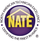 NATE logo.